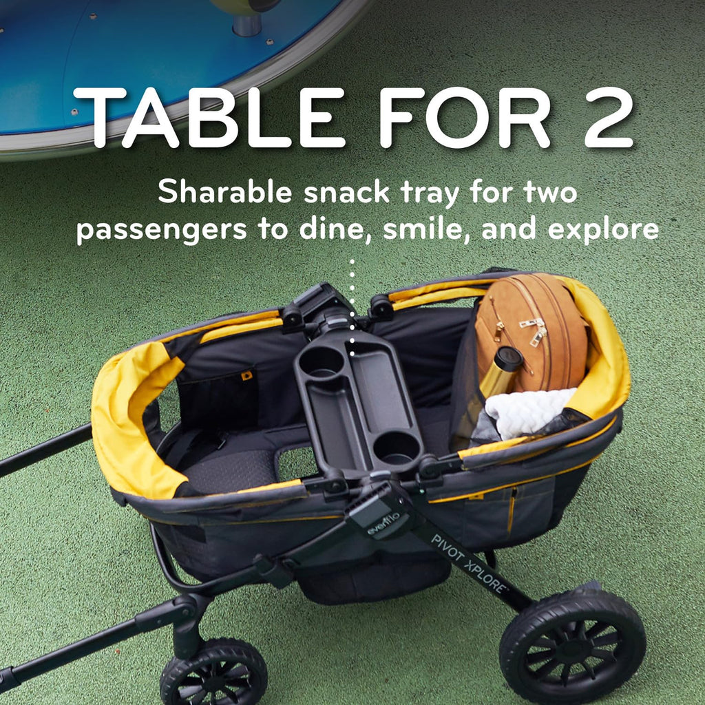 Discover Adventure with the Pivot Xplore All-Terrain Stroller Wagon in Ranger Green