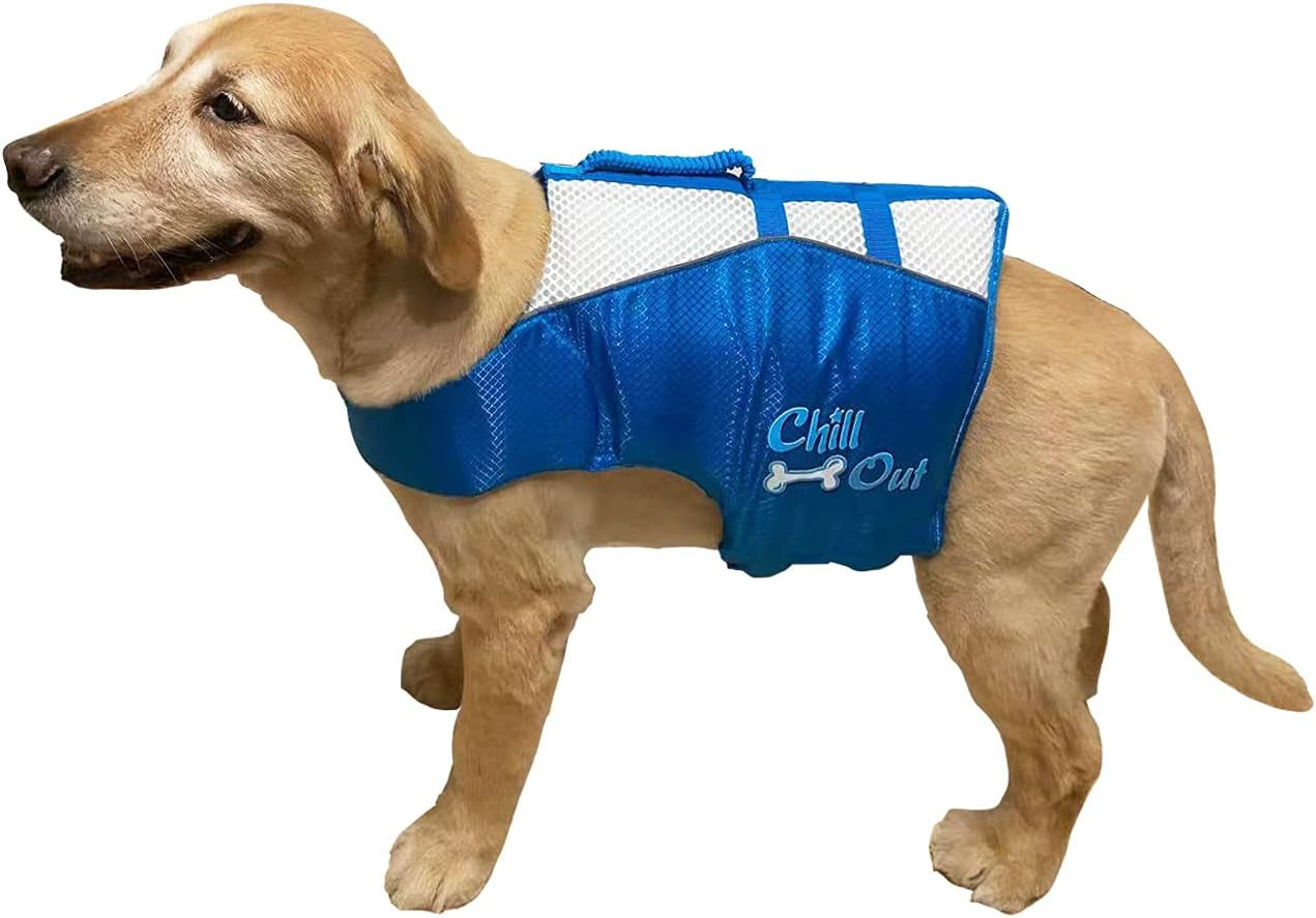 Dog Pool Float Dog Life Jacket,Dog Life Vest,Dog Life Vest for Boat,Dog Vest,Dog Jacket,Dog Life Vests for Swimming,With Superior Buoyancy & Rescue Handle