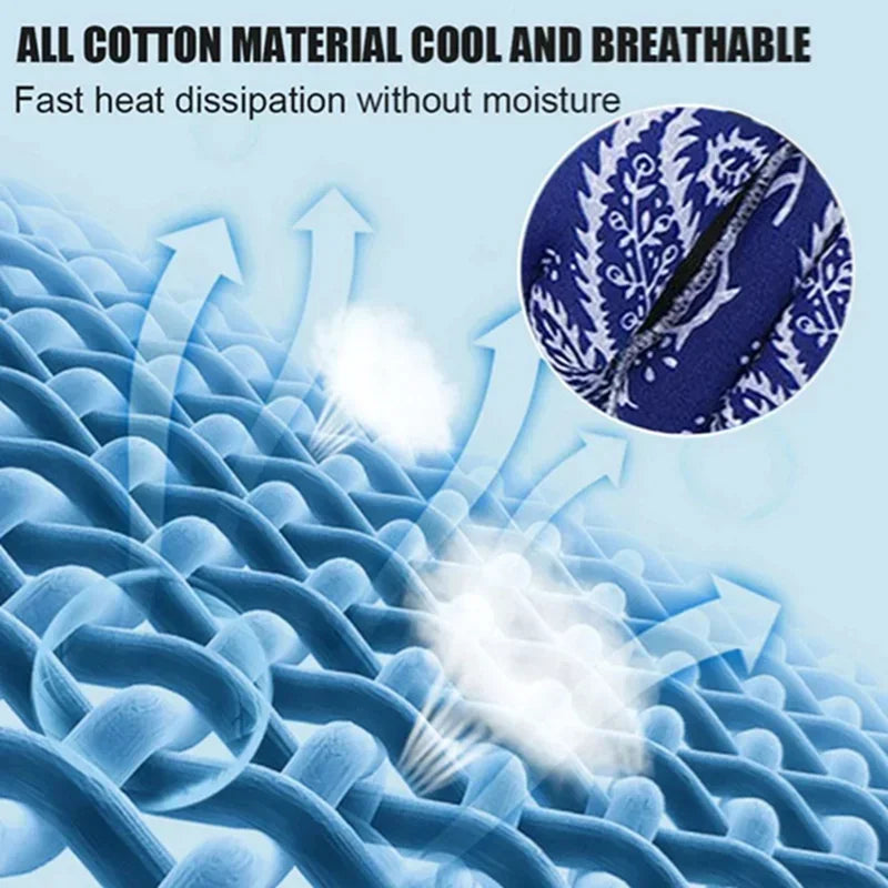 Stay Cool and Stylish this Summer with Our Versatile Outdoor Ice Cooling Scarf - Perfect for Sports and Sun Protection!