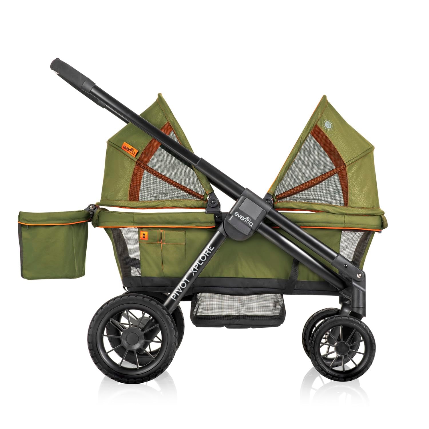 Discover Adventure with the Pivot Xplore All-Terrain Stroller Wagon in Ranger Green